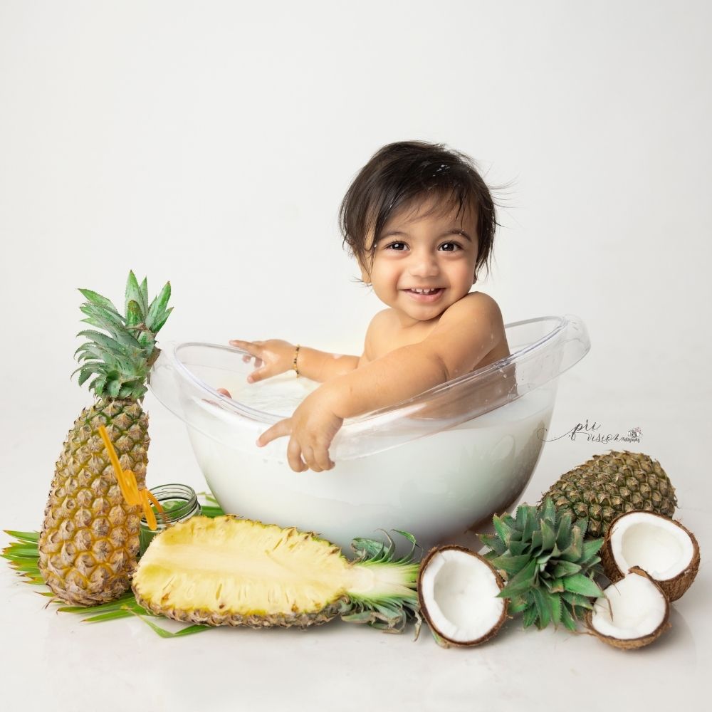 Transparent Acrylic Baby Bathtub Newborn Photography Prop