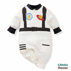 Baby Astronaut Costume O121 | 6M | White