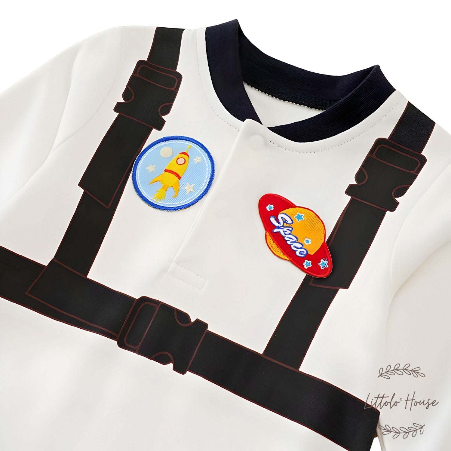 Baby Astronaut Costume O121 | 6M | White