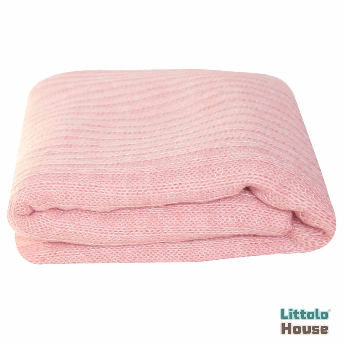 Baby Beanbag Knitted Layer Style 2 L023 | Salmon