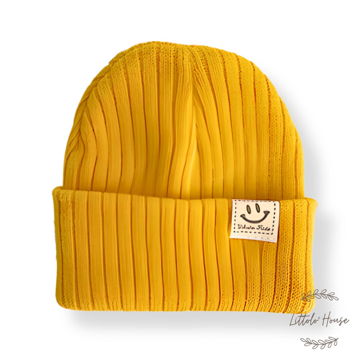 Beanie Cap B034 | 3Y | Mustard