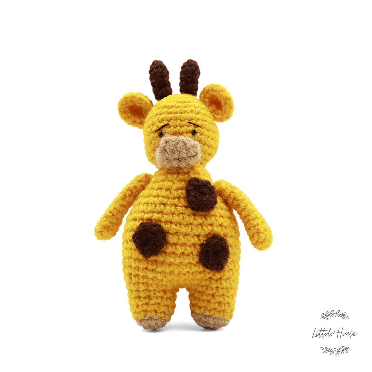 Baby Crochet Giraffe | NB | Yellow