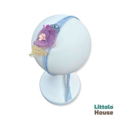 Baby Girl Flower Hairband H015 | 1Y | Light Purple