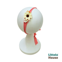 Baby Girl Flower Hairband H025 | 1Y | Pink