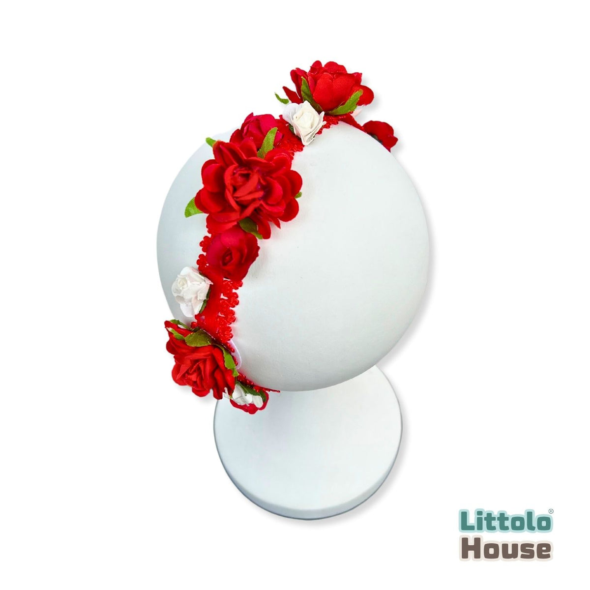 Baby Girl Flower Hairband H027 | 1Y | Red