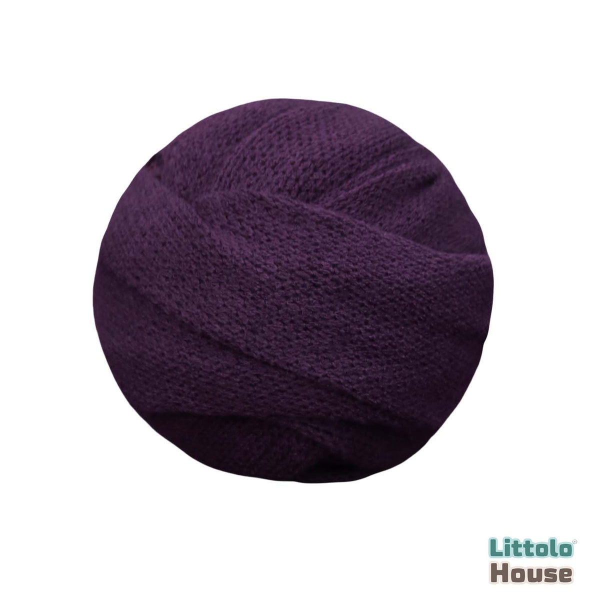 Baby Knitted Wrap W033 | Violet