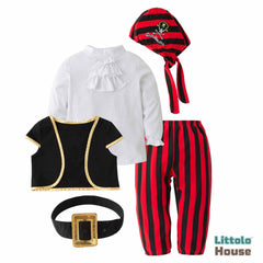 Baby Pirate Costume O098 | 1Y | Multicolour