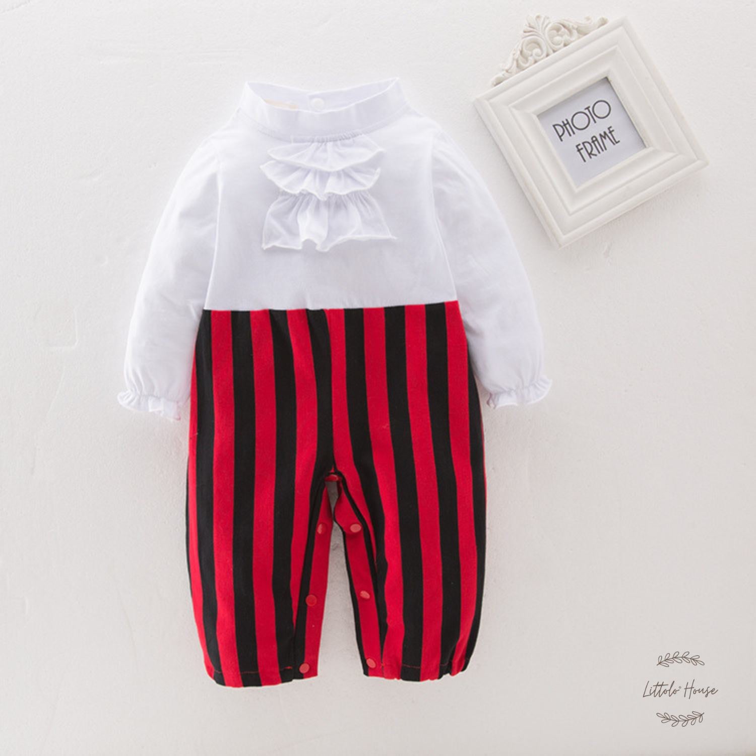 Baby Pirate Costume O098 | 1Y | Multicolour