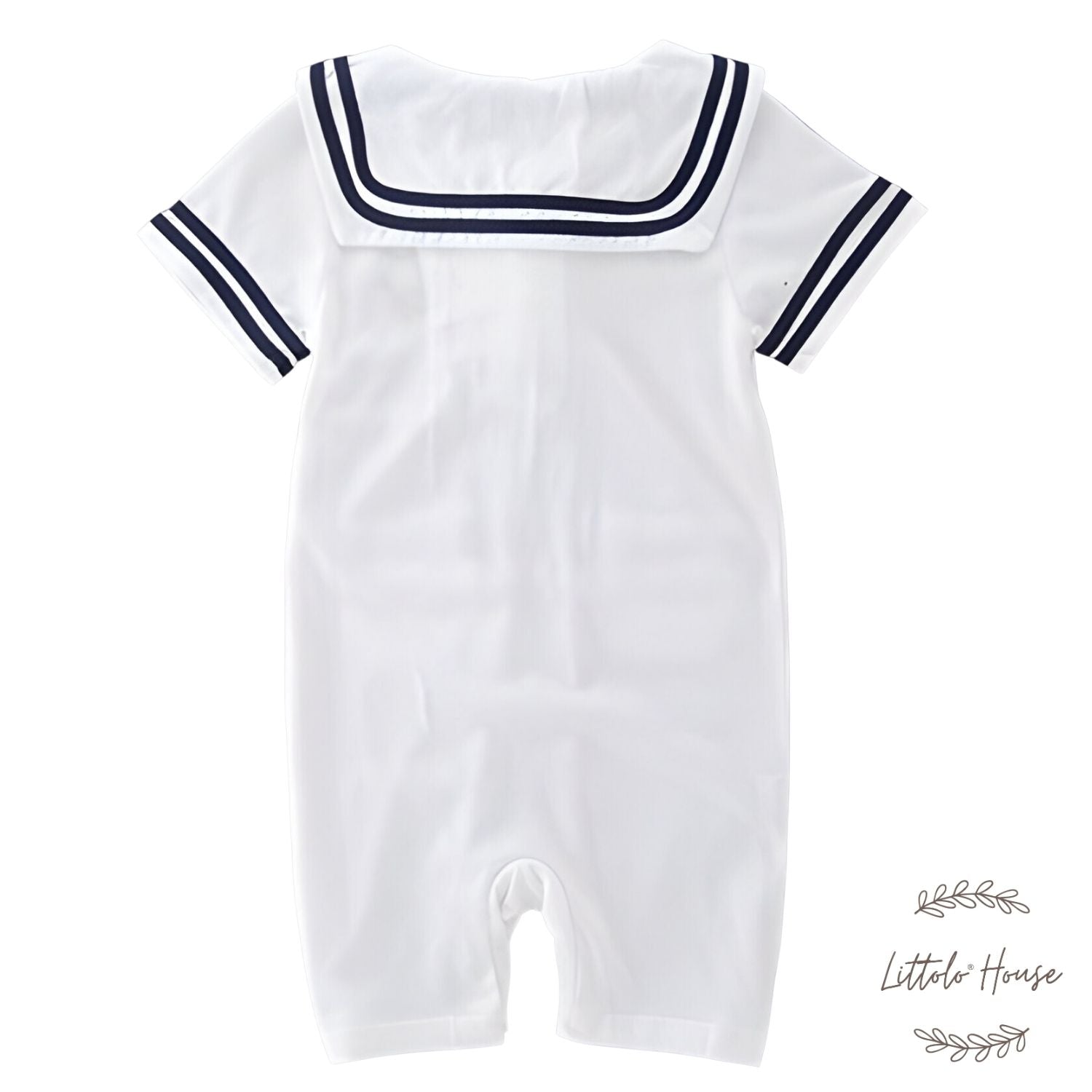 Baby Sailor Costume O039 | 6M | White