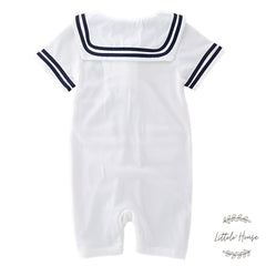 Baby Sailor Costume O039 | 9M | White