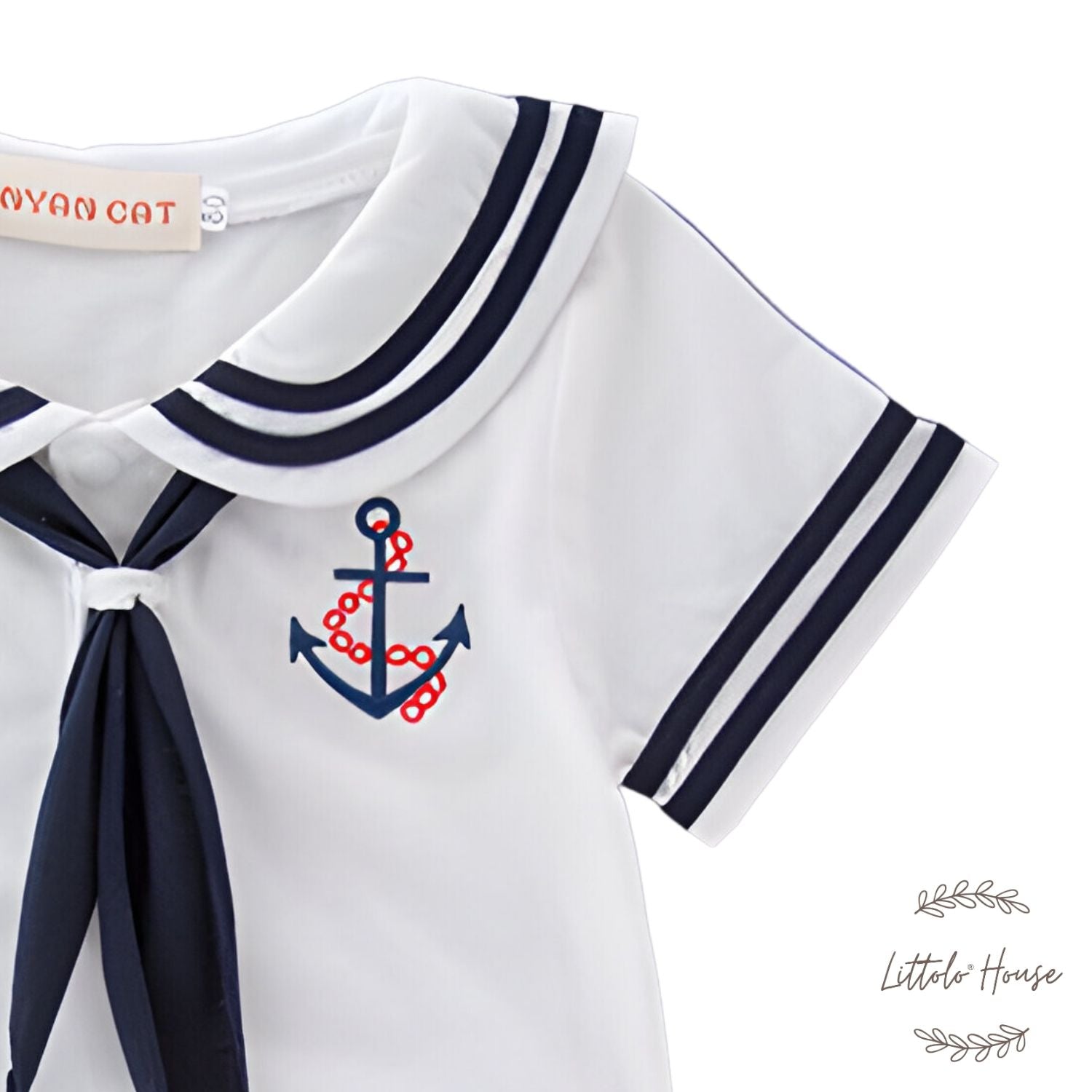 Baby Sailor Costume O039 | 9M | White