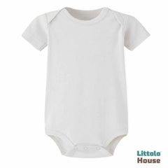 Baby Short Sleeves Bodysuit O097 | 3M | White