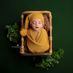 Baby Sleeping Hat | 3M | Mustard