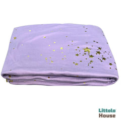 Baby Starry Jersey Velvet Layer L041 | Light Purple