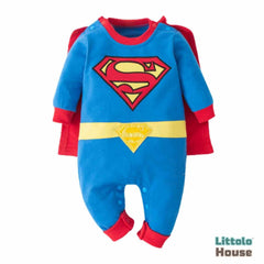 Baby Boy Superhero Costume Outfit O052 | 15M | Blue