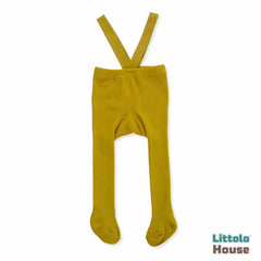 Baby Suspender Stocking O130 | 1Y | Mustard