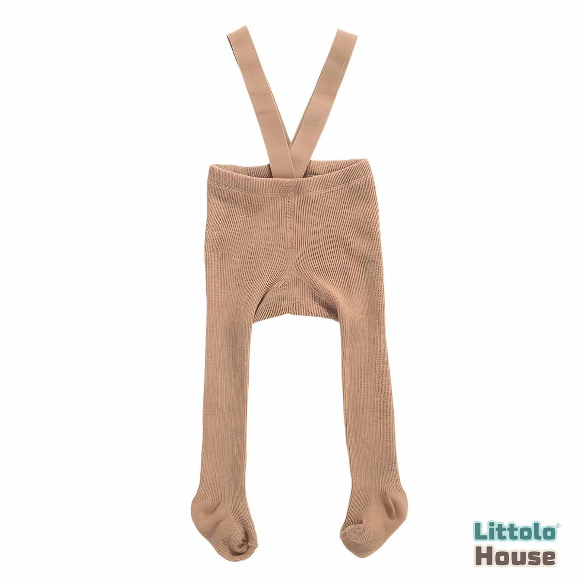 Baby Suspender Stocking O130 | 1Y | Khaki