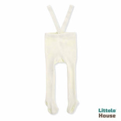 Baby Suspender Stocking O130 | 1Y | Off White