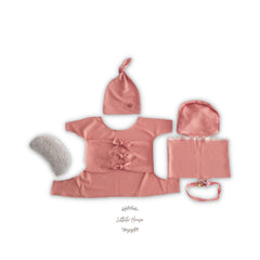 Baby Swaddling Assistant Set of 5 SR077 | NB | Pink Peach