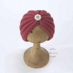 Baby Turban Hat With Cheese Wrap | 3M | Brandy Rose