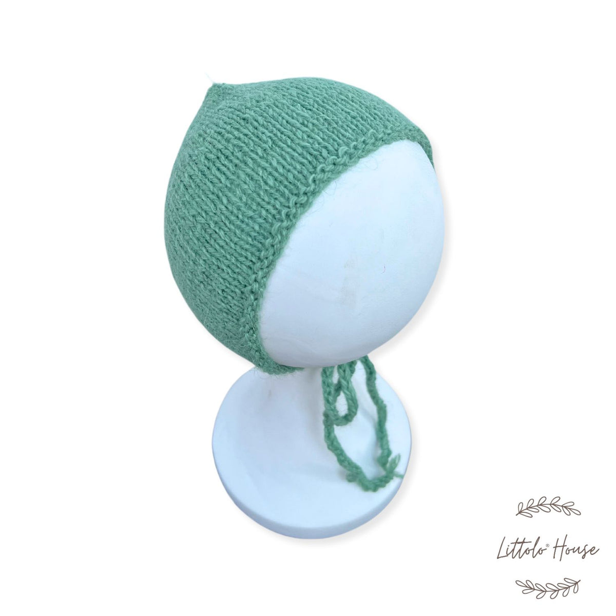 Baby Woolen Bonnet B3 | 3M | Pistachio