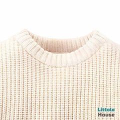 Baby Woolen Sweatshirt O129 | 6M | Beige