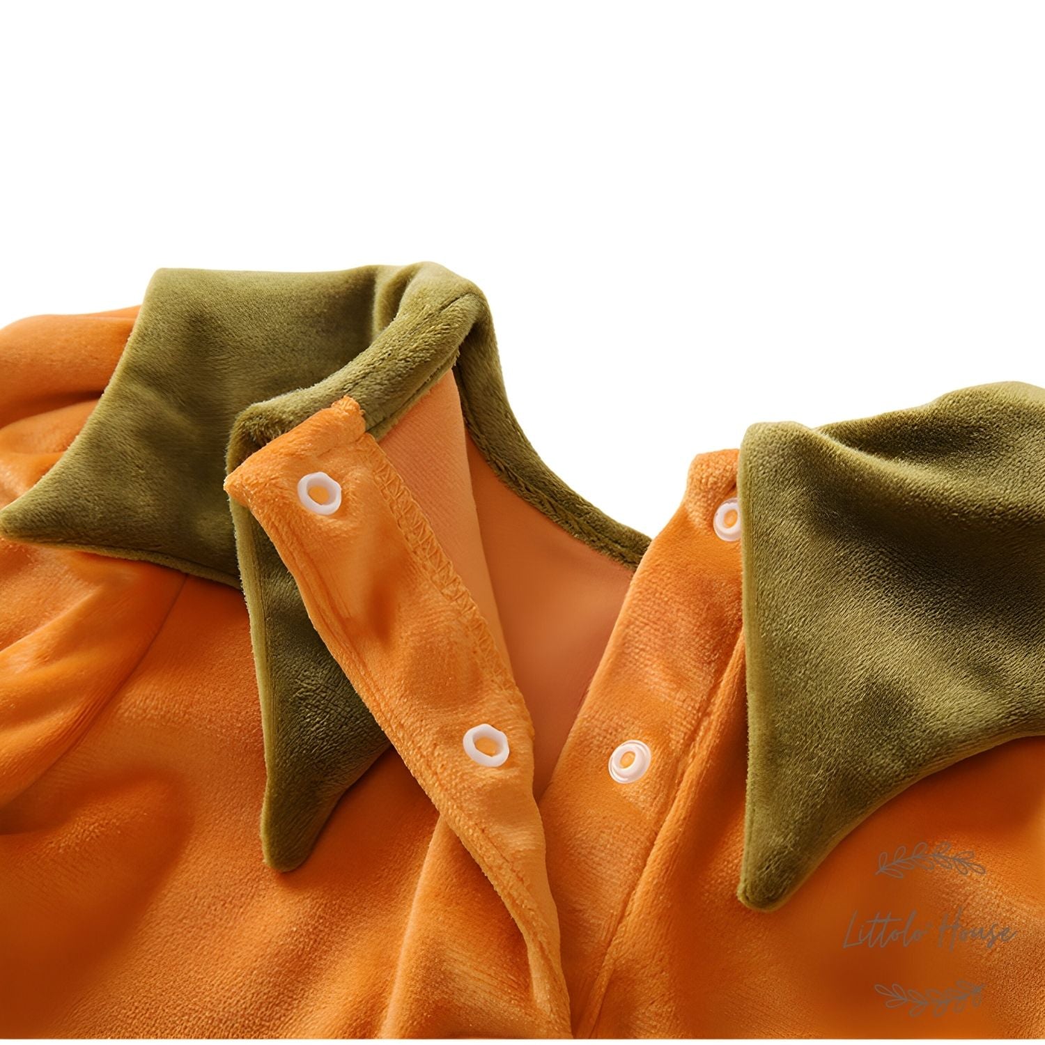 Baby Girl Halloween Frock with Hairband O123 | 15M | Sandstone Orange