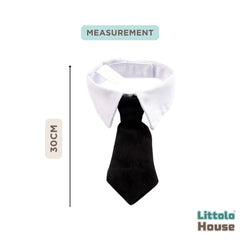 Baby Tie Collar O083 | NB | Black