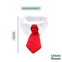 Baby Tie Collar O083 | NB | Red
