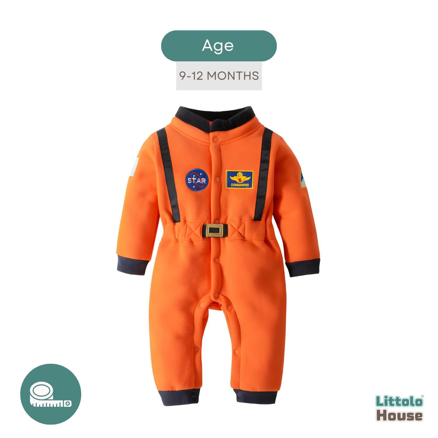 Buy Orange Astronaut Costume for Babies Fun Unique Order Now