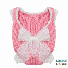 Baby Girl Crochet Rompers Outfit | NB | Pink