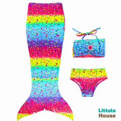 Baby Girl Mermaid Costume O204 | Multicolour