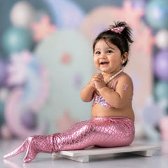Baby Girl Mermaid Outfit O199 | Pink