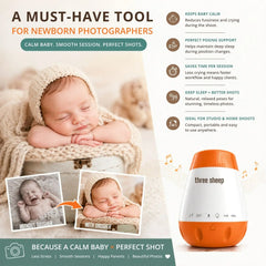 Baby Soothing Shusher | Posing Aids | Orange