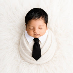 Baby Tie Collar O083 | NB | Black