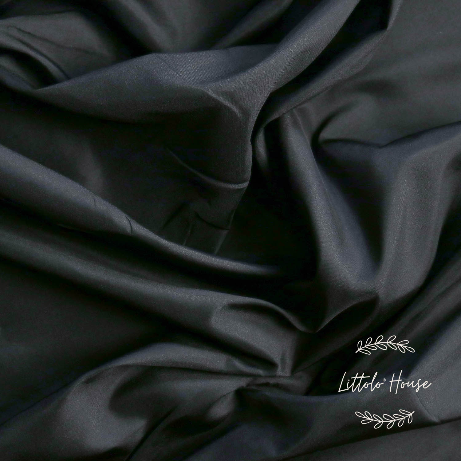 Black Solid Color 3x6 Meter Cotton Cloth Backdrop