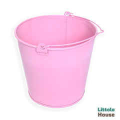 Bucket | Metal | Pink