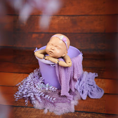 Bucket | Iron Artware | Purple