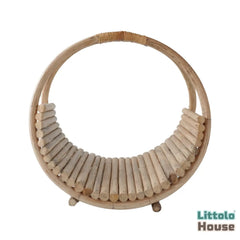 Cane Swing | Cane | Newborn | Natural Wood