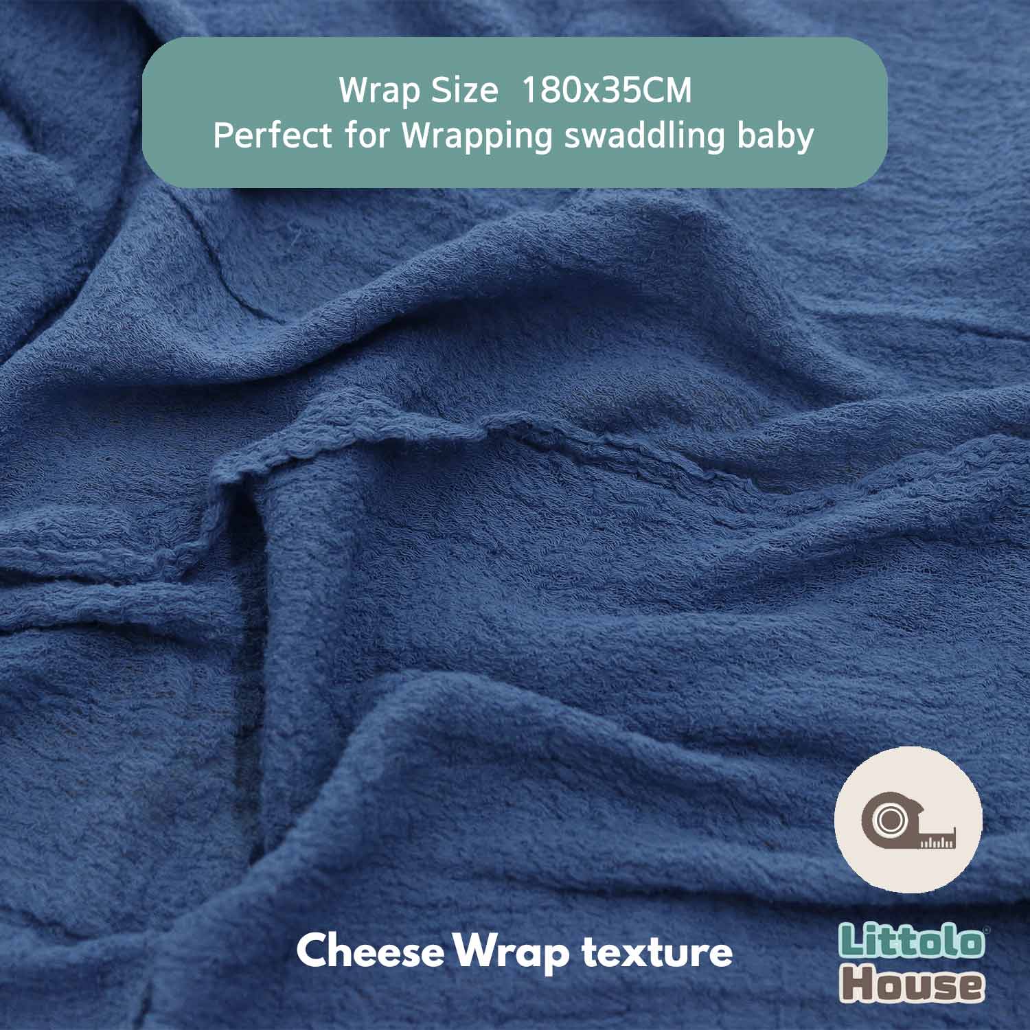 Cheese Wrap | Dark Electric Blue