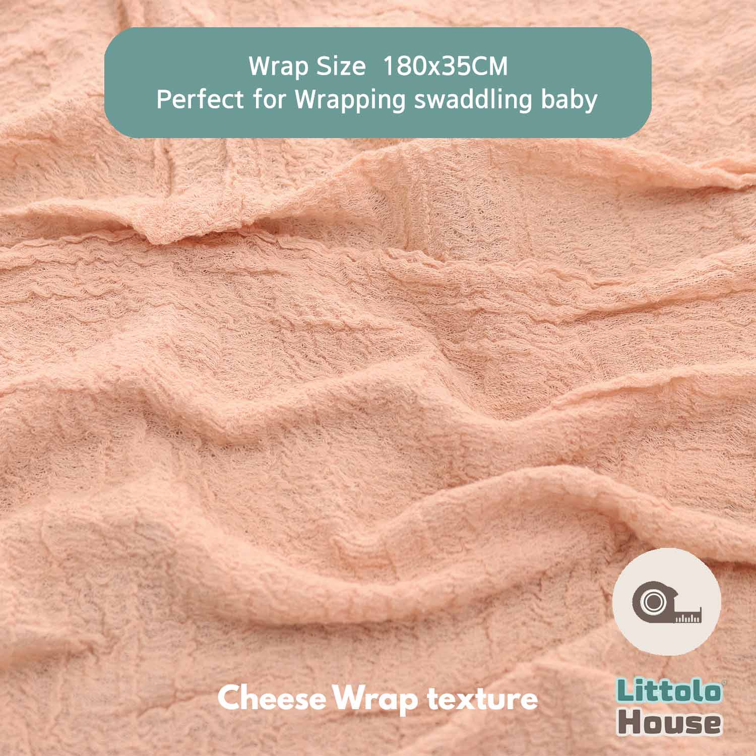 Cheese Wrap | Light Blessing Pink