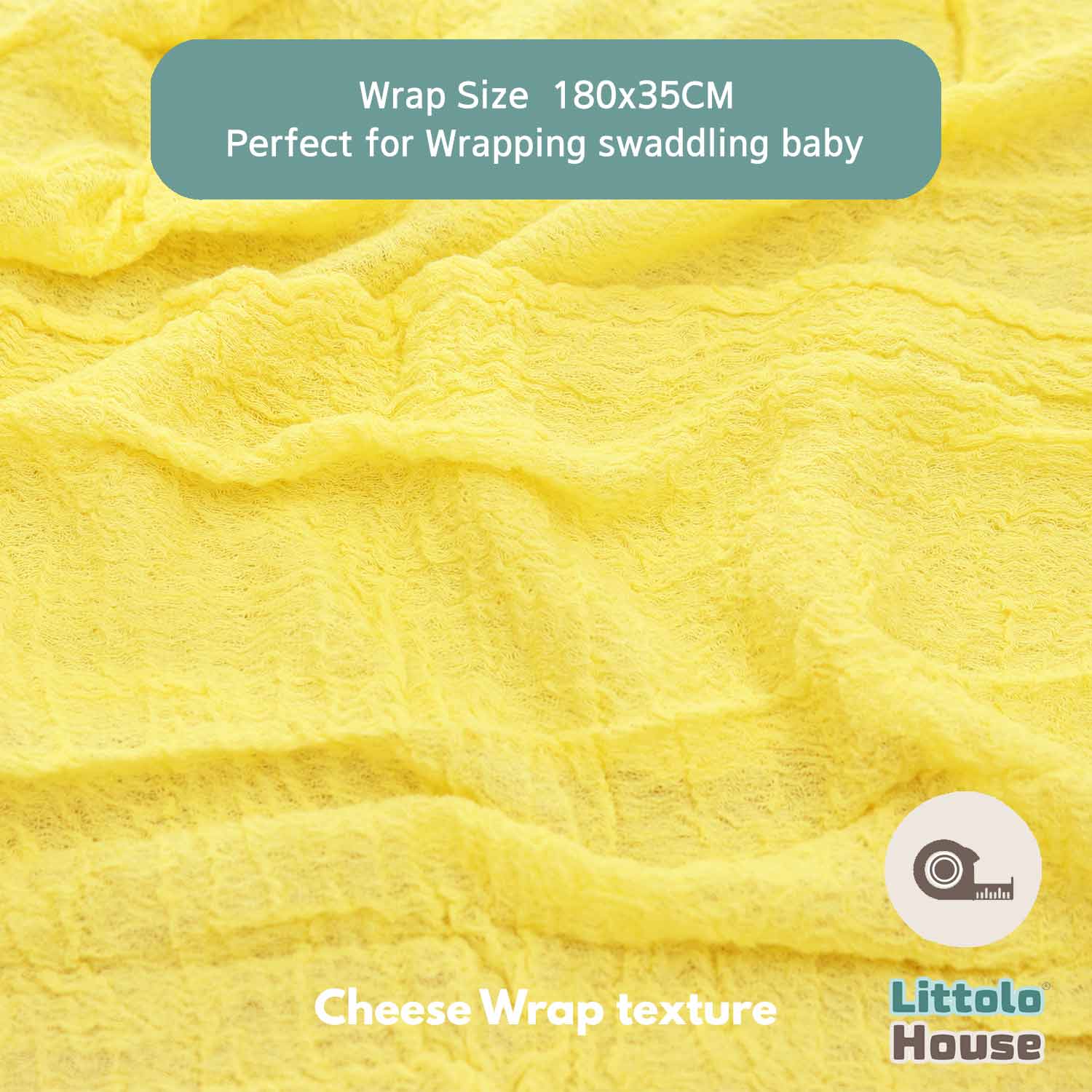 Cheese Wrap | Light Cream Yellow