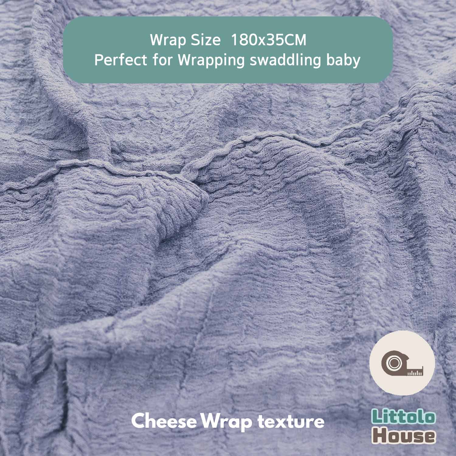 Cheese Wrap | Light Iris