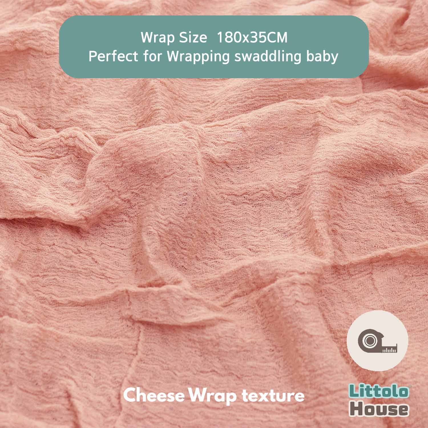 Cheese Wrap | Meat Pink