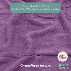 Cheese Wrap Double Length W038 | Mauve