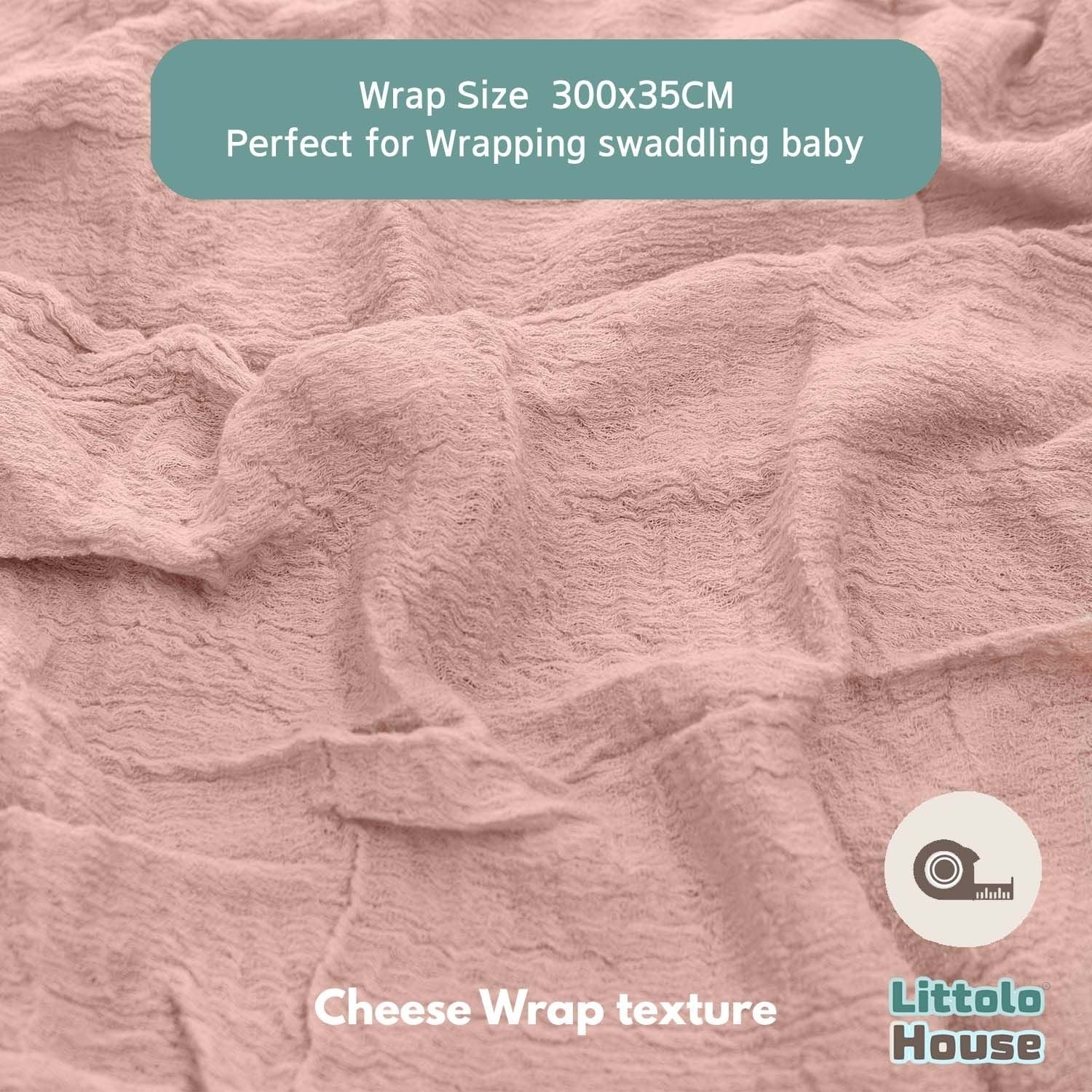 Cheese Wrap Double Length W038 | Meat Pink