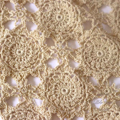 Crochet Knit Design D3 Layer | Off White