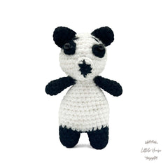 Baby Crochet Panda | NB | White Black