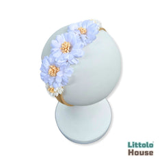 Baby Girl Daisy Hairband H056 | 1Y | White Yellow