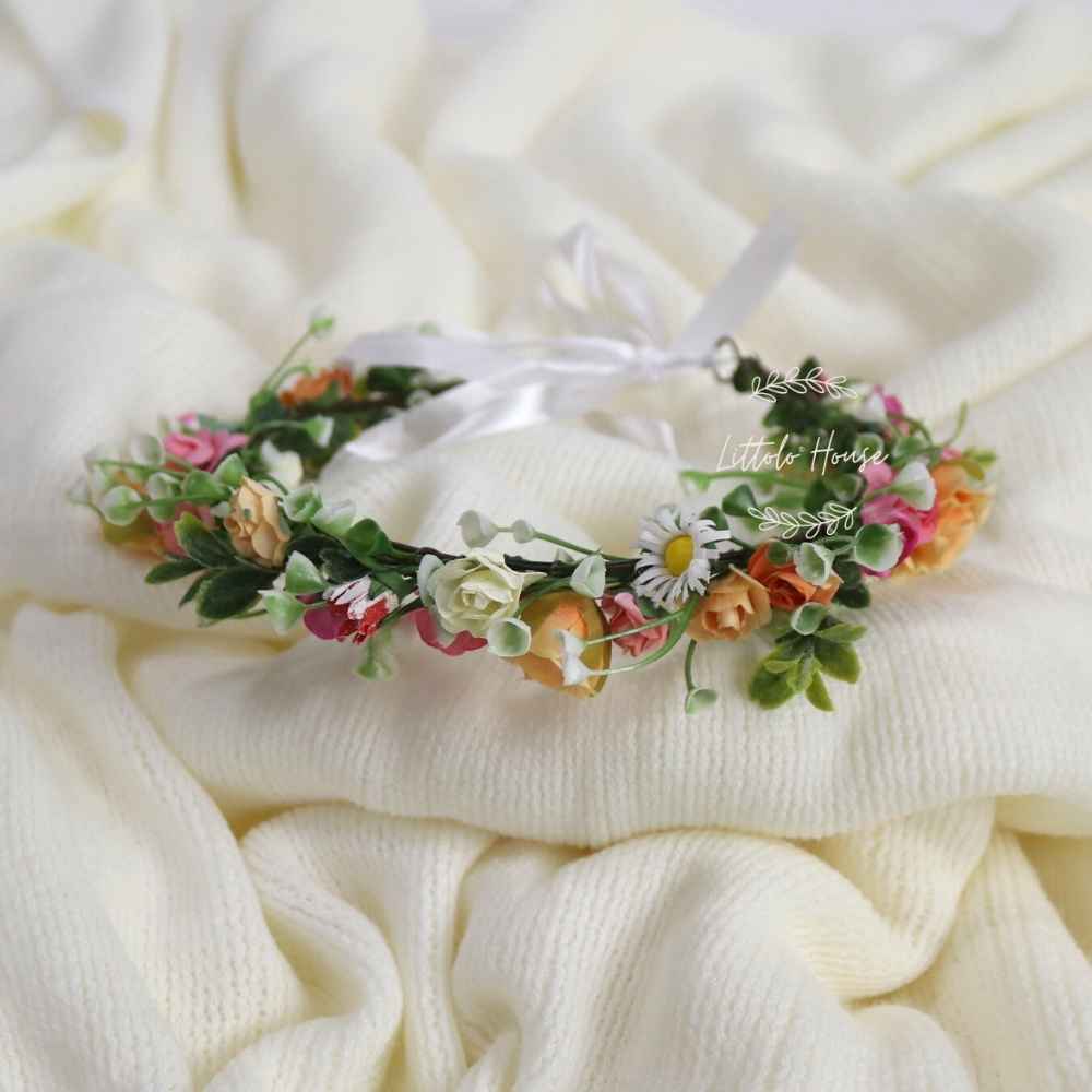 Daisy Rose Tiara MT002 Maternity Tiaras | Multicolour